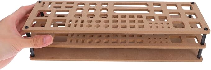 1 Set Model Making Tool Organizer Rack Sturdy Storage Stand for Pliers Tweezers and Knives for Workbenches and Hobby Workspaces