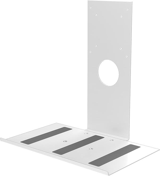 CTA Digital Add-On VESA Compatible Keyboard Tray - Mountable Keyboard Tray for Monitor Screens up to 13-inches & Other CTA Products - White