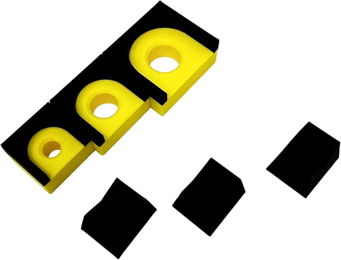 MagAttach Ratchet Organizer Kit (3 Piece Set, Yellow/Black)