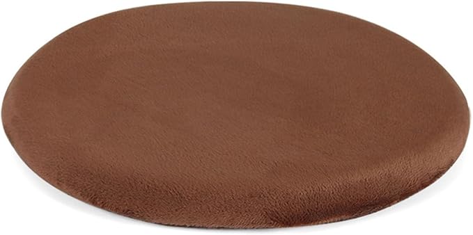 11" Detachable Memory Foam Seat Cushion Round Chair Cushion Non-Slip Dining Stool Pad Circle Chair Pad Washable for Kitchen Dining Office Chairs Coffee