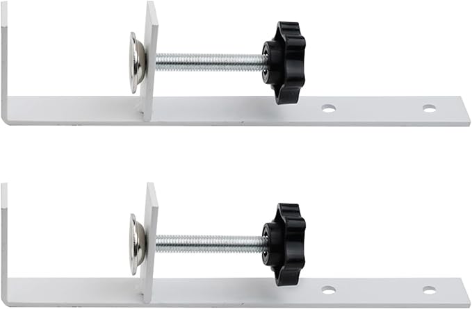 Cable Management Tray for Desk Clamp Mount Under Desk Wire Organizer in Carbon Steel for Home or Office No Drill Installation for Power Cords and Data Cables with Sleek Design(S-White)