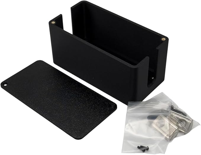 Cable Management Box for Sim Racing Rigs 8020 and 8040 Aluminum Profile Organizer by Pro Sim Racing Two Sizes Hardware Included Made in USA (Standard)
