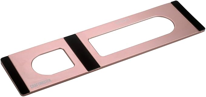 Fotodiox CraftMaster Union Tray for Apple Magic Keyboard and Apple Magic Trackpad 2 - Metal Dock Stand Controls Your iMac or Laptop Remotely, Premium Home and Office Accessory - Rose Gold
