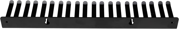 Gator Frameworks Wall Mountable Cable Hanger and Organizer with 19 Cable Slots, Ranges from 5-9mm Spaces (GFW-CABLEHANGER)