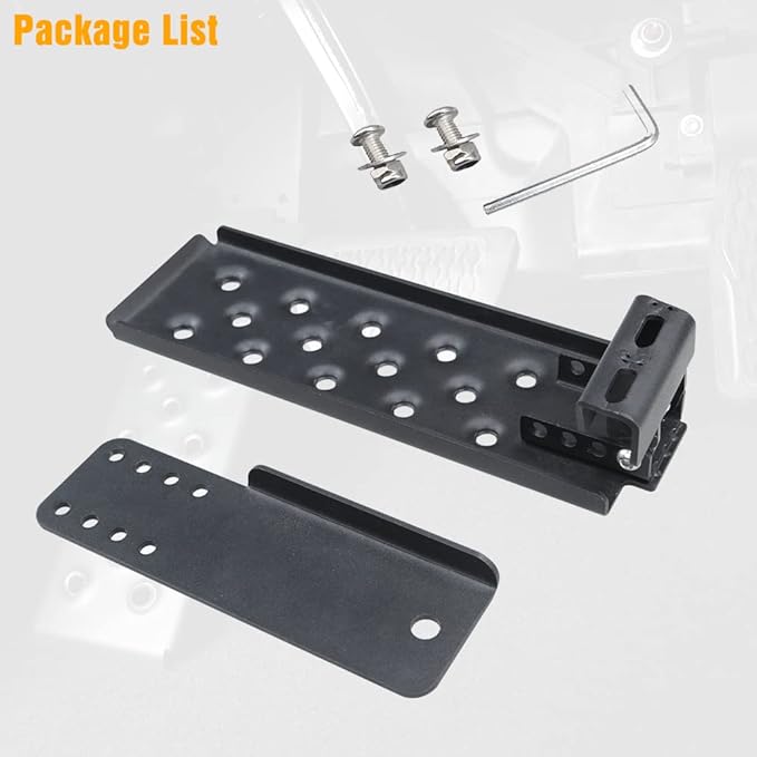JROAD Driver Side Dead Pedal Left Side Foot Rest Kick Panel Compatible with Jeep Wrangler JL JLU 2018 2019 2020 2021 & Gladiator JT 2018-2021