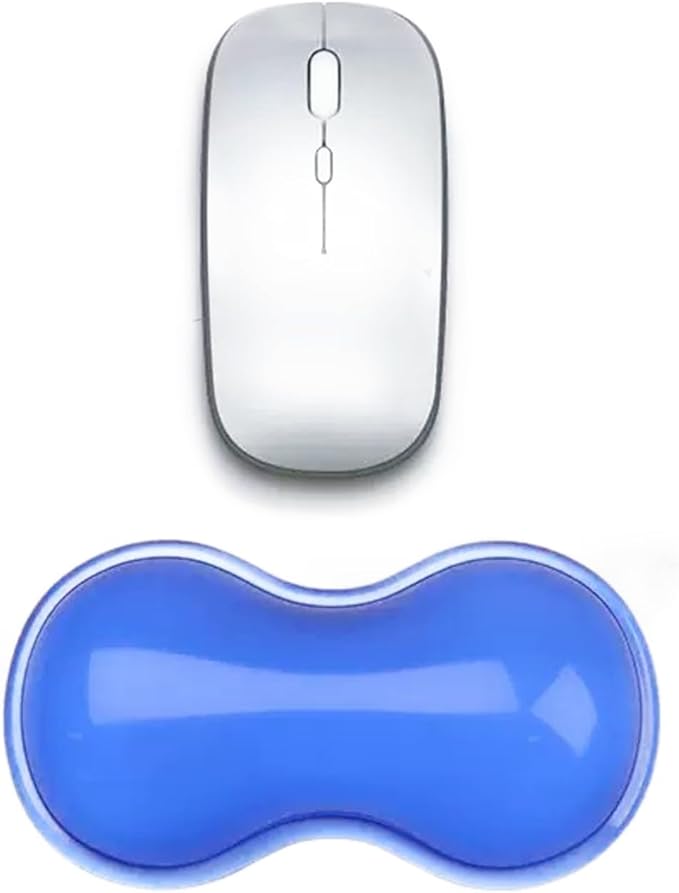 Update Mouse Wrist Rest 5.71" Silicone Wrist Support Pad for Pain Relief, Effortless Typing, Gaming, Computer, Laptop, Office – Anti-Slip Base, Easy to Clean
