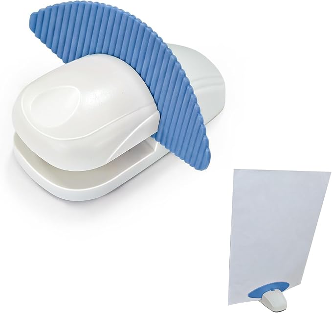 Plastic Document Holder for Typing, Portable Paper Stand with Non-Slip Base for A4 Paper, Compact Reading Clip Holder for Office Desk, Computer, Bank - Blue