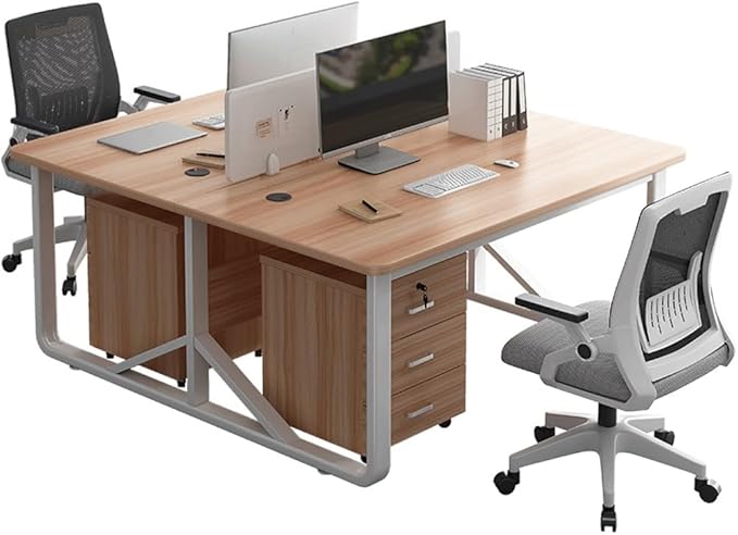 Computer Staff Desk Staff Workstation Office Desk nd Chair Combination