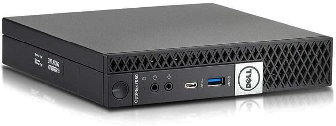 Dell OptiPlex 7050 mini Desktop Computer PC with 24" FHD Monitor, Intel Core i5-6500, 16GB RAM, 256GB SSD, Wi-Fi, Bluetooth, Keyboard & Mouse, Windows 11 Pro (Renewed)