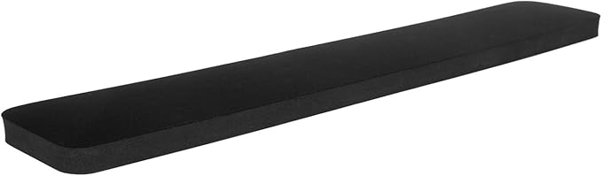 GRIFITI Fat Wrist Pad 24" x 4" x 0.75" Inch Computer or Mechanical Keyboard & Mousepad Wrists Rest Keyboards Mouse, Trackball or Trackpad Ergonomic Mousepad Support Large Hand Rests Typing Pads