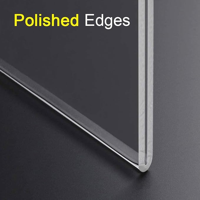 BlueValley 3 Pack Acrylic Sign Holder 8.5x11 Wall Mount Portrait – Clear Menu, Flyer & Picture Frame with Screws & Adhesive Tape, Wall Mounted Document Display for Office, School, Restaurant, Hotel, Public Space