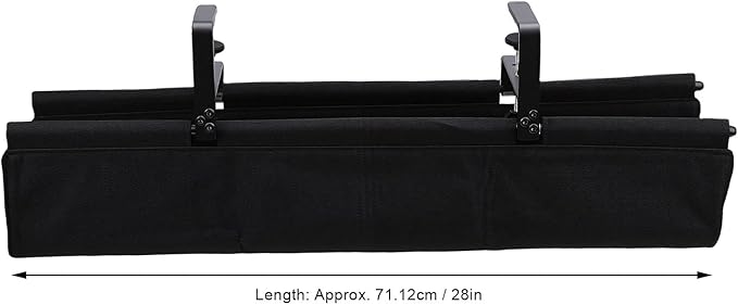 Under Desk Cable Management Tray Efficient Clamp Screw Mount Cord Organizer for Home Office Large Capacity Under Desk Cord Organizer Suitable for Wood Glass Metal Table 28 Inch