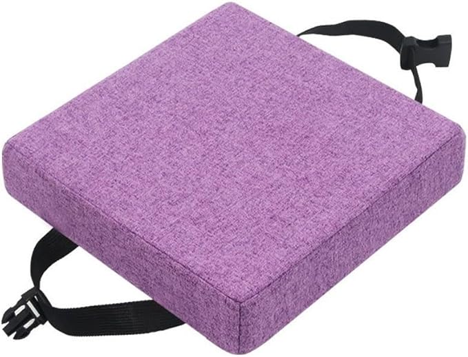 11/12/14/16 Inch Stool Cushion Square with Ties, Non-Slip Square Seat Cushion for bar stools with Machine Washable Cover(5,14x14x3in/35x35x8cm)