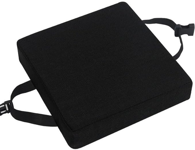 11/12/14/16 Inch Stool Cushion Square with Ties, Non-Slip Square Seat Cushion for bar stools with Machine Washable Cover(9,12x12x3in/30x30x8cm)