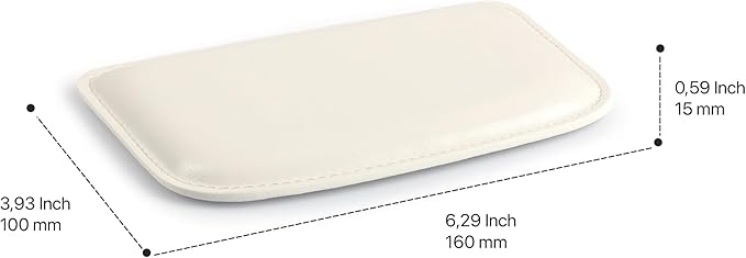 Londo PU Leather Keyboard Pad - Premium Ergonomic Support for Comfortable Typing at Work and Home