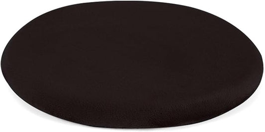 11" Detachable Memory Foam Seat Cushion Round Chair Cushion Non-Slip Dining Stool Pad Circle Chair Pad Washable for Kitchen Dining Office Chairs Black