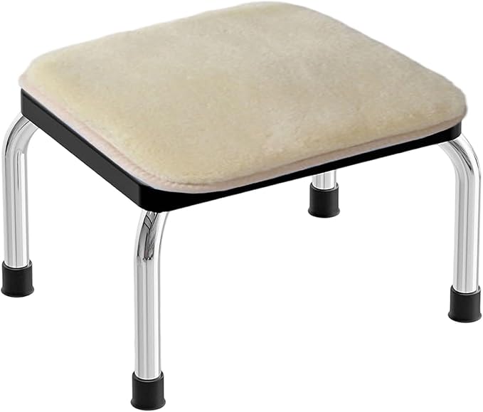 Anti-Slip Seat Cushions with Ties, Plush Dining Chair Pads, Durable Foam Cushions, Universal Stool Padding, Indoor-Outdoor Seat Cushions(Beige,Rectangular 14X18in)