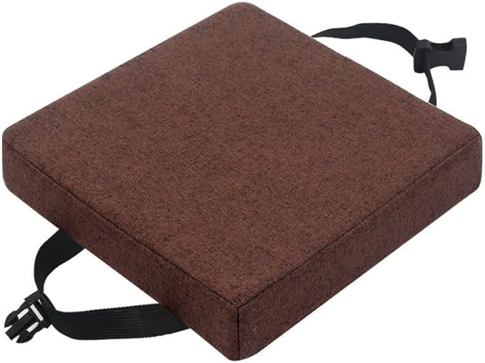 11/12/14/16 Inch Stool Cushion Square with Ties, Non-Slip Square Seat Cushion for bar stools with Machine Washable Cover(11,16x16x3in/40x40x8cm)