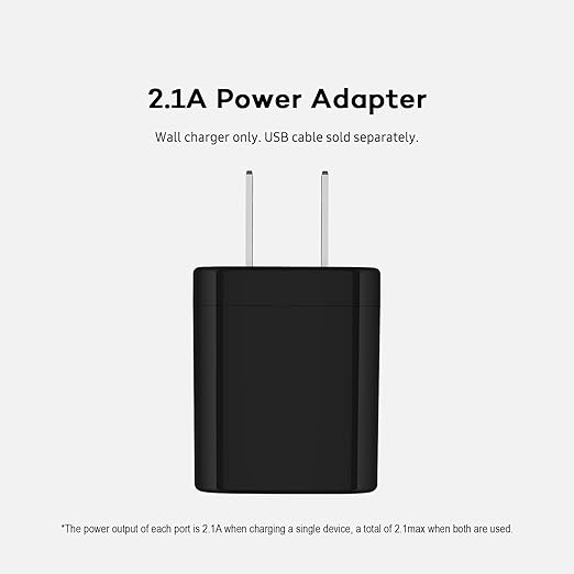 AILKIN USB MultiPort Charging Block, Wall Plug Station, Home Travel Charger Cube, Wall Charger Brick, Rapid Charging Adapter, Fast Android Charge Replacement for iPad/iPhone/iPod/Samsung Box