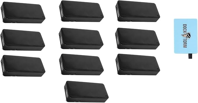 Targus USB-C Universal Docking Station Bundle with Docztorm Hub (8in1 Adapter for USB-C and Thunderbolt Laptops, Notebooks and PCs- Single Cable for 100W Charging Networking or Data Transfers) 10-Pack