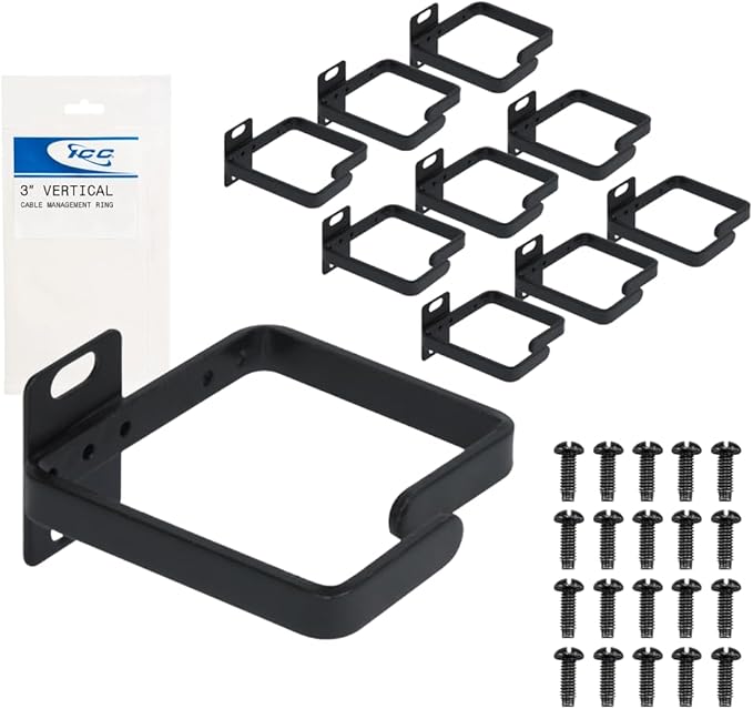ICC ICC-ICCMSCMPT2 Cable Management 3.00 Ring (10 Per Pack)