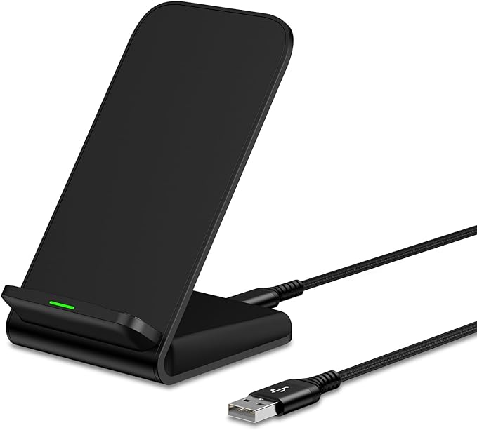 Wireless Charger Samsung Fast Charging Stand for Samsung Galaxy S26 Ultra S26+ S26 S25 S24 S23 S22 S21 S20 Ultra FE, 15W Android Phone Wireless Charger Stand for Pixel 10a 10 9 Pro XL Fold 8a 7 Pro