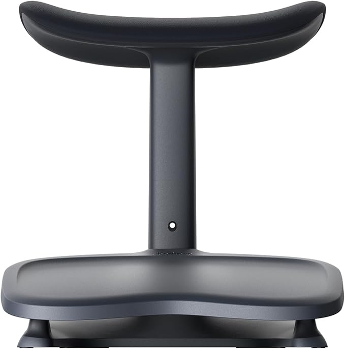 Libernovo StepSync Office Foot Rest for Under Desk at Work, Adjustable Ergonomic Footrest for Better Circulation and Versatile Comfort, Foot Stool for Home Office, Black