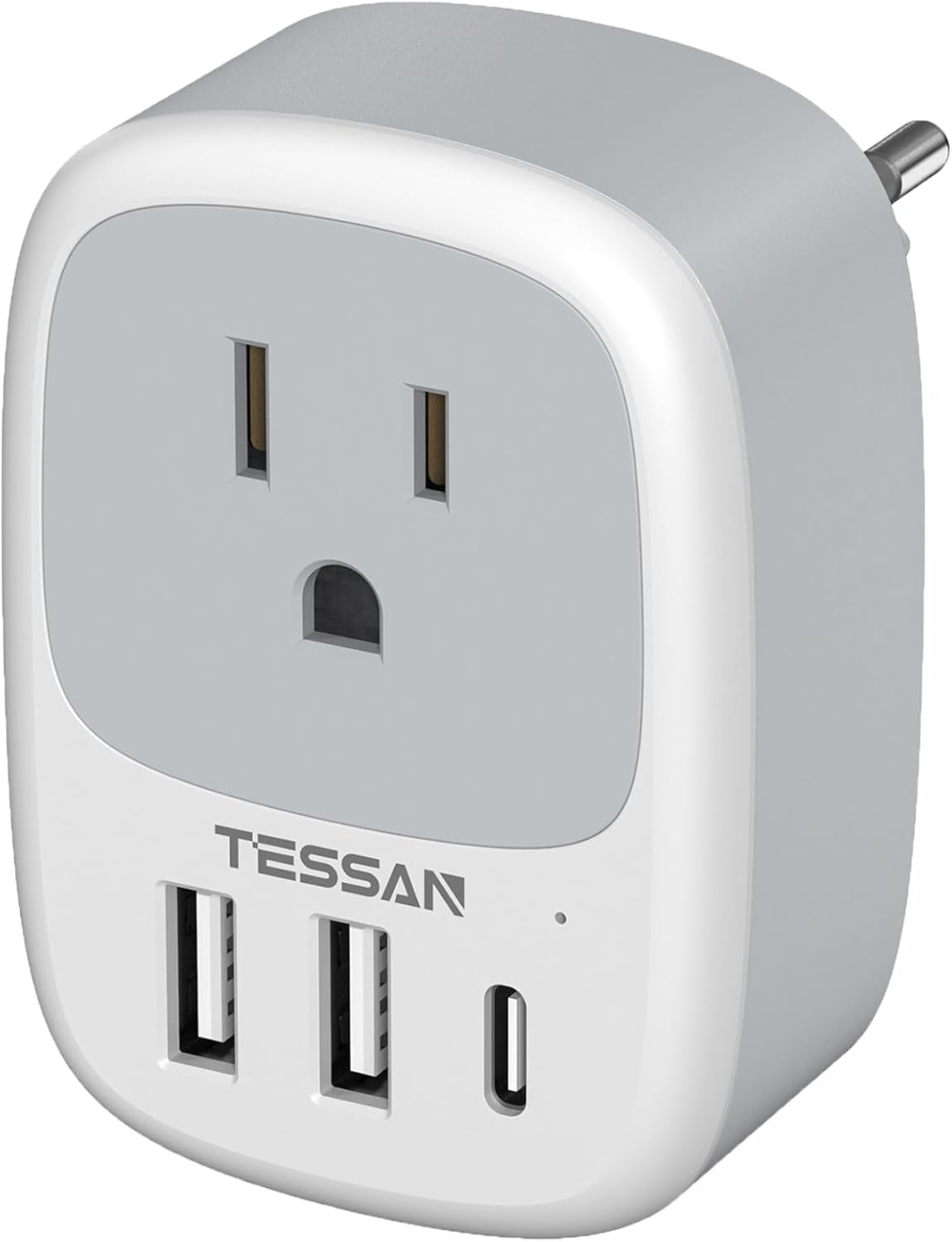 Type G Power Adapter, UK Outlet Adaptor | 3 USB Ports (1 USB C), US to UK Ireland Hong Kong British England Scotland Irish Qatar London