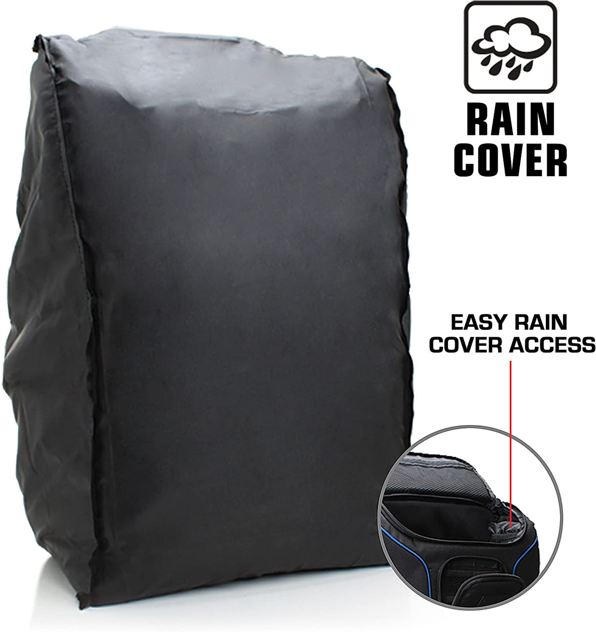 Camera Backpack for Photographers Dslr/Slr/Mirrorless Camera Bag with Laptop Slot, Rain Cover, Tripod Holder