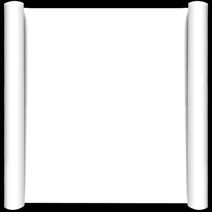 LEOBRO Silicone Mat, 23.4” x 15.6” White Silicone Mats for Crafts, Resin Molds, Play Dough Mat, for Resin, Clay, Paint, Arts and Crafts, 1 MM Thick