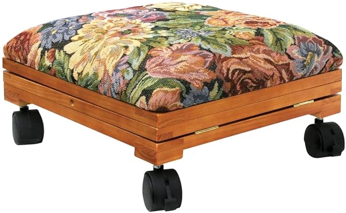 Footrest Adjustable Fold-A-Way Tapestry