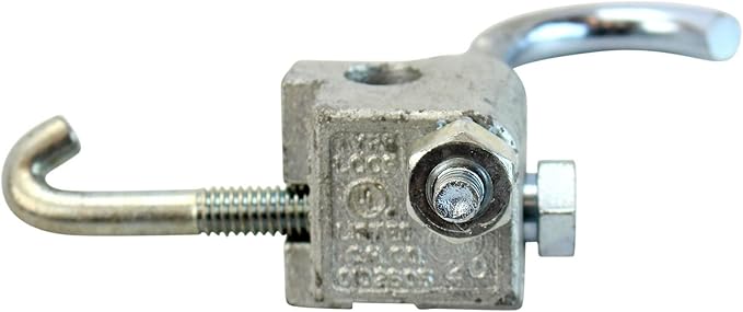 LCCF4 1-1/4 Cable Tray Condit Clamp Inside Rail Cast Iron