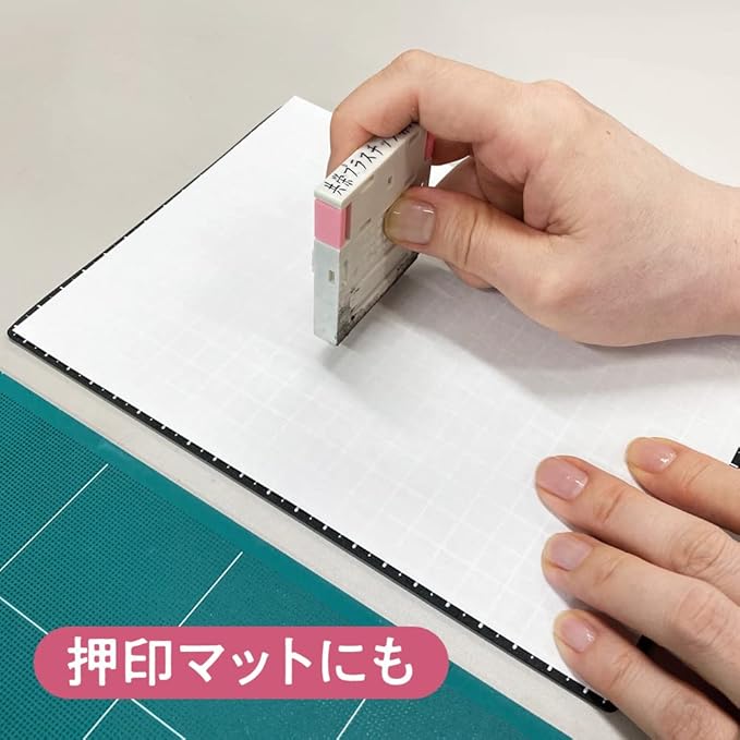 Kyoei Plastic WMS-A5-BL Writing Mat, A5, Black, Grid