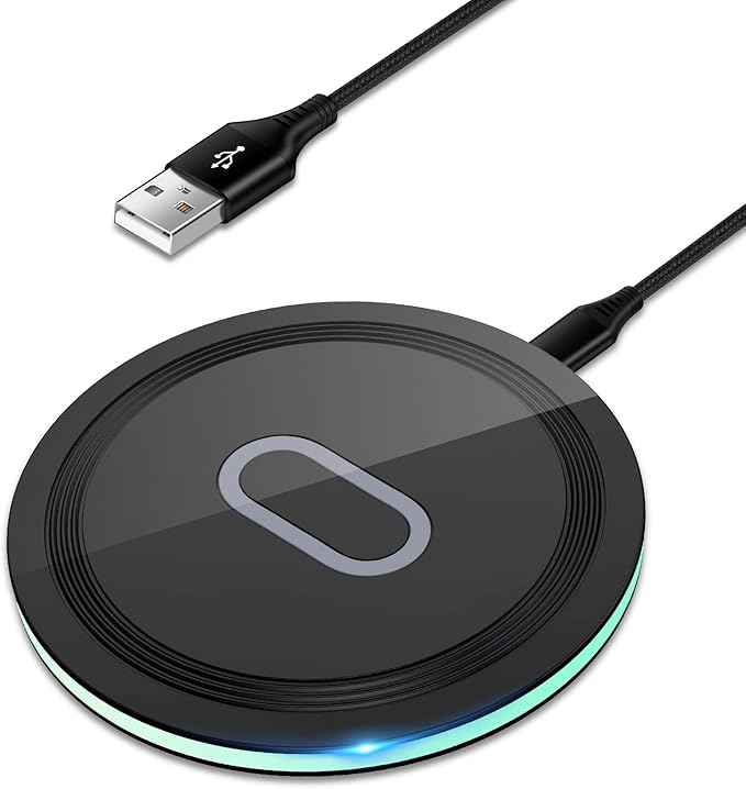 15W Wireless Google Charger Fast Charging Pad for Google Pixel 10A 10 9A 9 Pro XL Fold 8 7 6 Pro 8A 7A,Samsung Galaxy S26 S25 S24 Ultra S23 FE S22 Z Flip Fold7 6,Wireless Charger Station Fast Charging