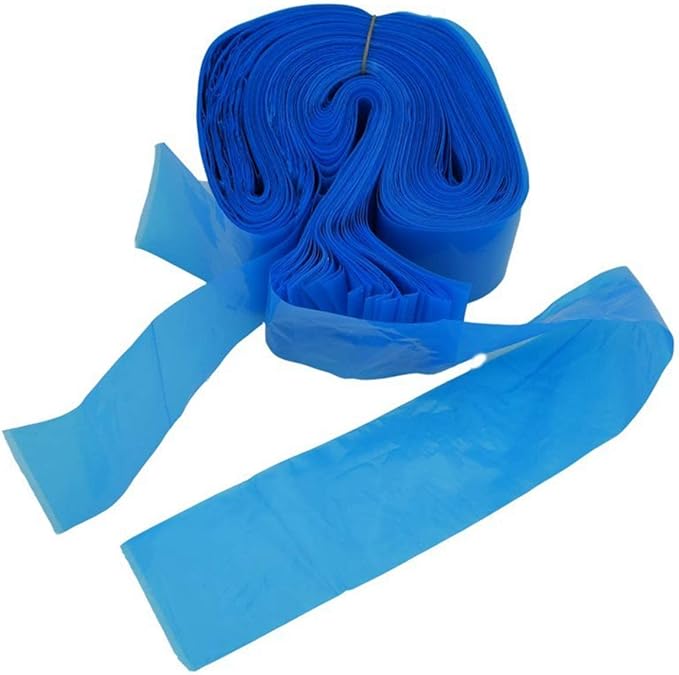 JinYan Clip Cord Covers,One Box of 100PCS Plastic Clip Cord Sleeves,Clip Cord Covers for Supply