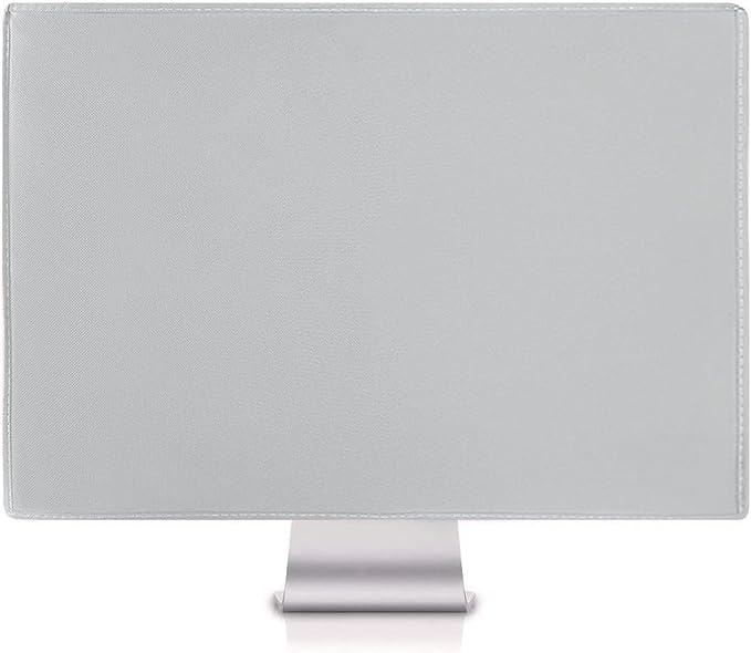 MOSISO Monitor Dust Cover 22, 23, 24, 25 inch Anti-Static Dustproof LCD/LED/HD Panel Case Computer Screen Protective Sleeve Compatible with iMac 24 inch, 22-25 inch PC, Desktop and TV, Gray