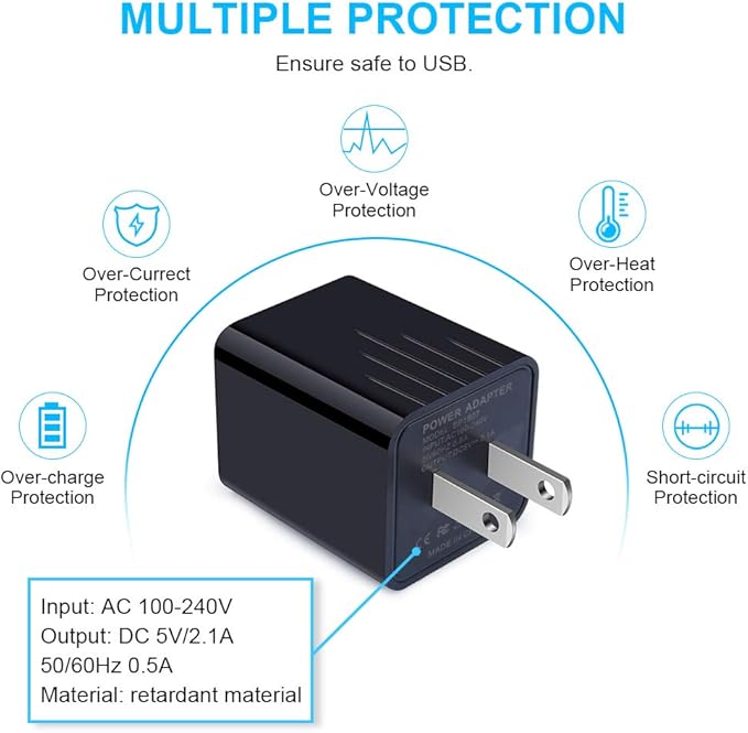 USB Charger for Samsung Galaxy S25 Ultra S24 FE A10E A50 A70 A80 S23 S22 S21 S20 S10E S9 A16 5G A15 A03s A04s A14 A13 A53 A54 A55 A51 A11 A21, Car Adapter, Wall Charger Plug Type C Fast Charging Cable