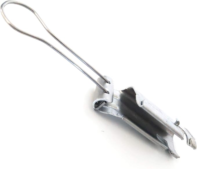 20-Pack Coaxial Cable Aerial Drop Clamps for CATV RG59 RG6 RG7 RG11 Messenger Cable - Secure and Reliable Installation