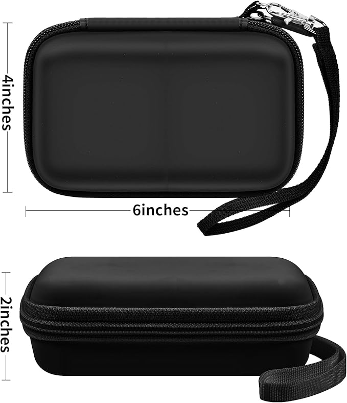 ANKHOH Case for Anker MagGo for Ucomx 3-in-1 for MagGo UFO Charging Station,for Augnner for Iseyyox for Apple MagSafe Duo for LISEN Wireless Charger Foldable Magnetic Charging Stand Box-Black