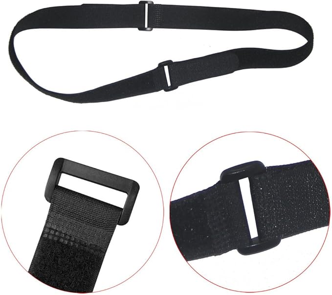 YiwerDer [16 Pack] 1 x 18" Hook and Loop Reusable Fastening Nylon Cable Securing Straps, Durable Functional Ties to Keep Your Places from Tangled Messes of Cords