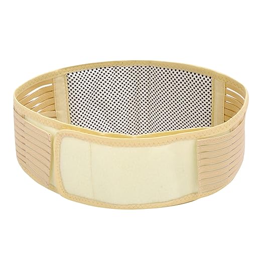 Men Women Back Brace Breathable Waist Lumbar Lower Back Support Belt Waist Compression with Adjustable Strap for Sciatica,Herniated Disc, Scoliosis Back Pain Relief, Heavy lifting Removable Lumbar Pad (B-Khaki for Waist girth 28.8-34 inches)