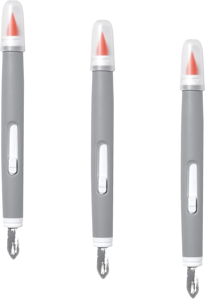OXO Good Grips Electronics Cleaning Brush, Orange, One Size (Pack of 3)