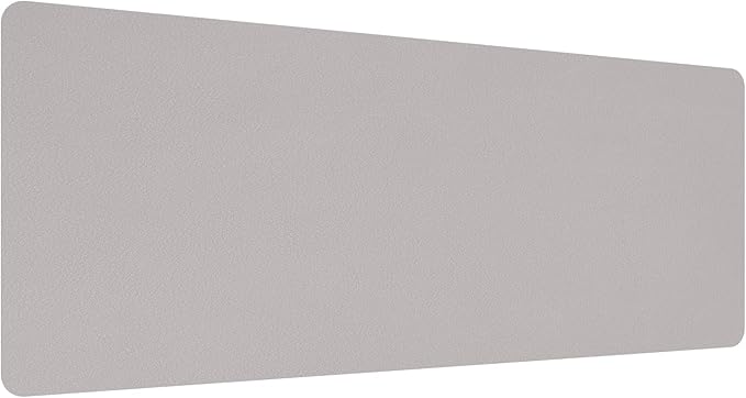 PATIKIL 28"x16" Desk Mat Protector, PVC Non-Slip Waterproof Mouse Pad Writing Mat for Office Home, Gray