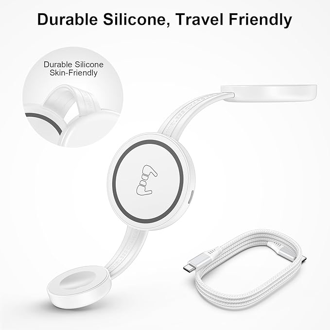 Galaxy S26 3 in 1 Wireless Charger Station, Foldable Fast Charging Pad for Samsung S25 Ultra S24, Wire Less Charging Galaxy Watch8/7 Buds4, Travel Charger for Samsung Multi Devices Cargador Inalmbrico