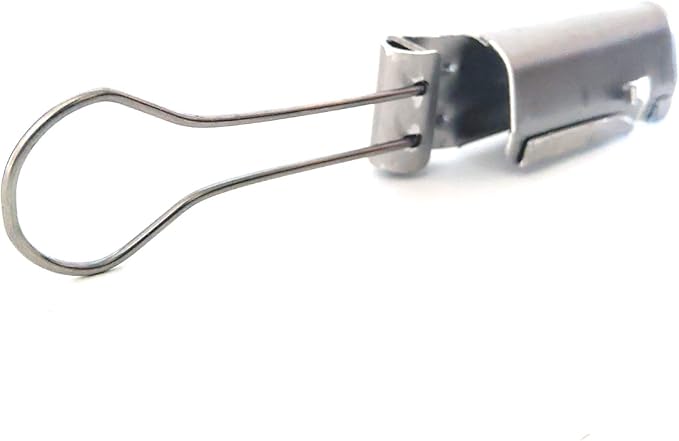 20-Pack Coaxial Cable Aerial Drop Clamps for CATV RG59 RG6 RG7 RG11 Messenger Cable - Secure and Reliable Installation