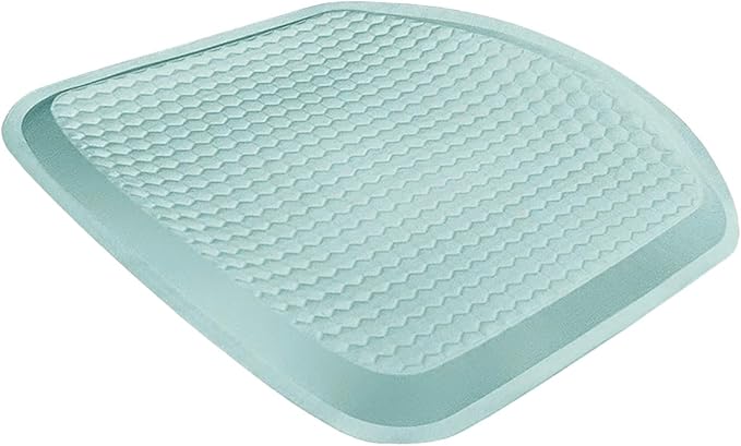 Gel Car Seat Cushion, Non-Slip & Breathable Automotive Chair Protector Pad, Comfortable Cooling Car Interior Seat Mat Accessories Universal for Sedans, SUV, Truck (Blue)