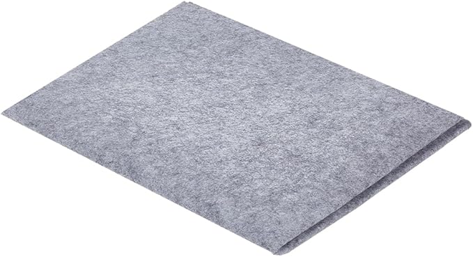PH PandaHall 27.5 x 19.8 Inch Water Drawing Cloth, Gray Writing Felt Mat Chinese Calligraphy Mat Reusable Water Paper Felt Desk Pad for Painting Chinese Calligraphy Practicing Beginners