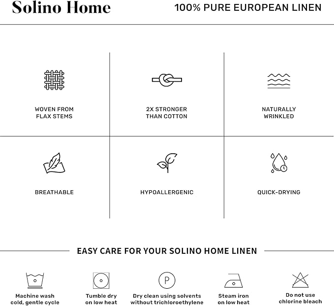 Solino Home Linen Cloth Napkins Set of 4-100% Pure Linen Pink Carnation and White Dinner Napkins 20 x 20 Inch for Spring, Summer - Classic, Handcrafted and Machine Washable