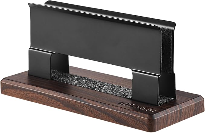 Vertical Laptop Stand for Desk - Adjustable Laptop Holder for MacBook & Most Laptops