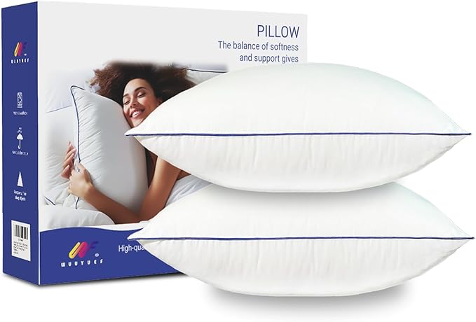 18x18 Pillow Inserts Set of 2–Hypoallergenic Square Pillow Inserts, Oeko-TEX Certified Virgin Down Alternative Filling, Machine Washable